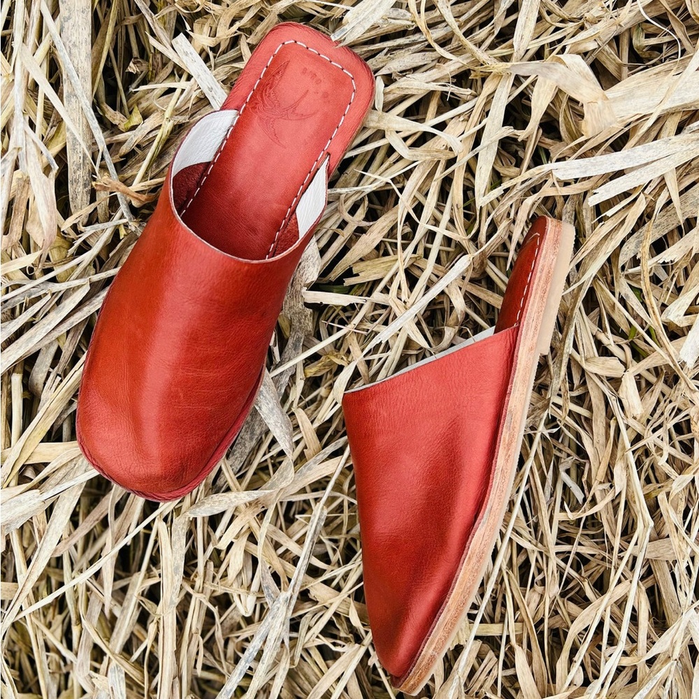 Bird of Flight Koko Mules in cognac
